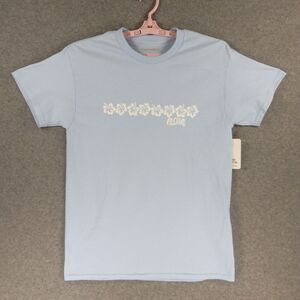 Aloha Hibiscus Womens TShirt Large Blue Big Island Hawaii Flower Kona Marlin